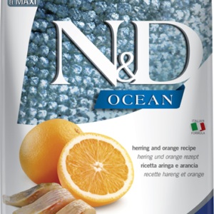 N&D Dog Ocean Hering&narancs Adult Medium&maxi 12kg