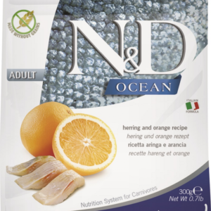 N&D Cat Ocean hering&narancs adult 300g