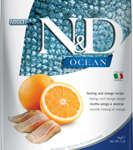 N&D Cat Ocean hering&narancs adult 5kg