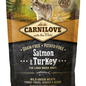 CarniLove Adult Large Salmon & Turkey- Lazac és Pulyka Hússal 1,5kg