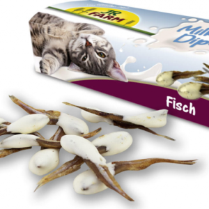 Cat Milky-Dips Fish 30 g (K), macska jutalomfalat