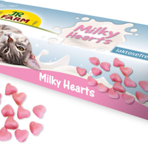 Cat Milky Hearts 50 g, macska jutalomfalat